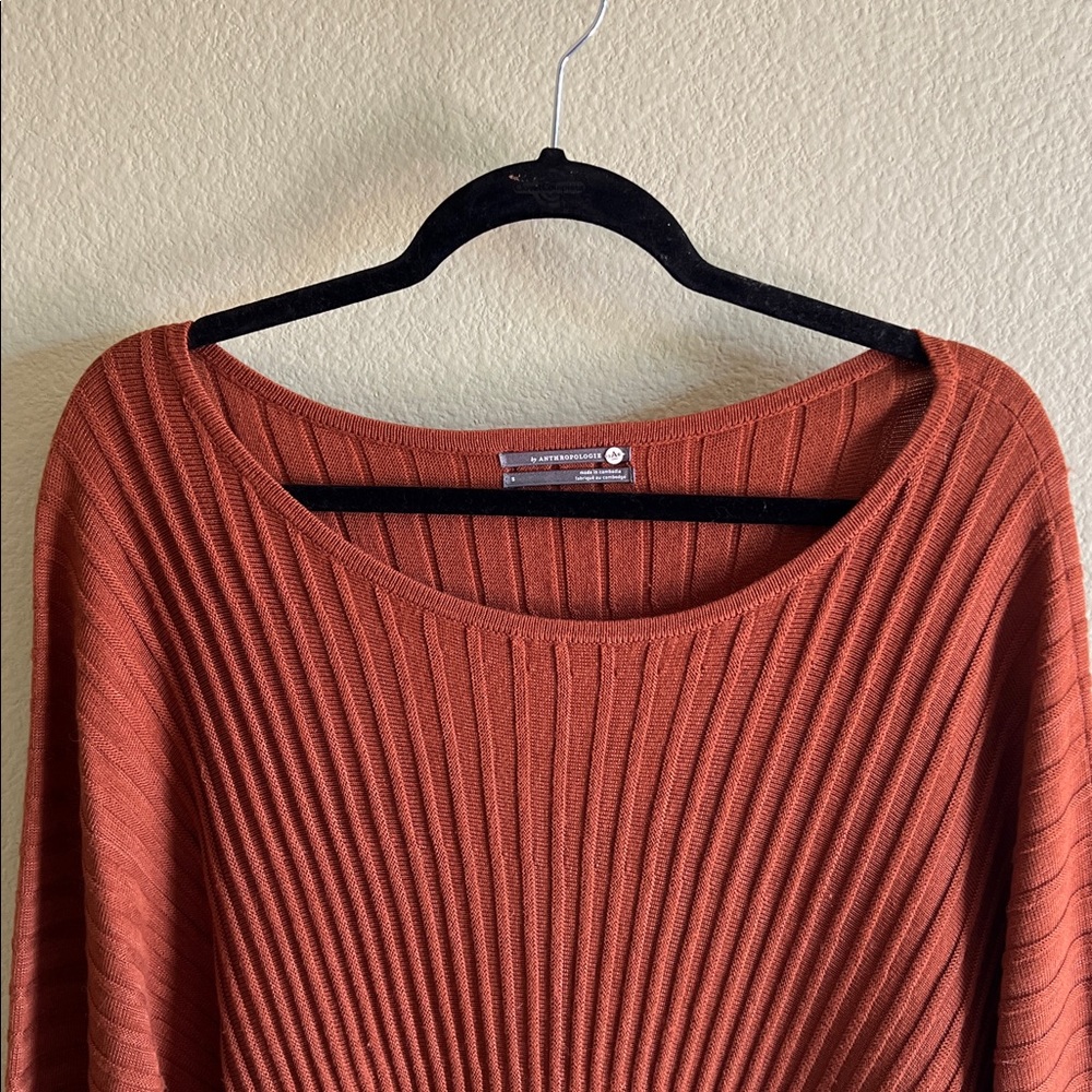 Rust Batwing Sweater - Picture 2 of 3